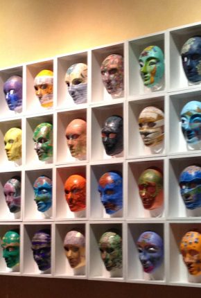 Villa Taverna Rome Masks