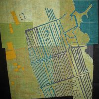 Leah Evans, Cooling Canals, 2010, Quilt, Courtesy of the artist, Madison, Wisconsin