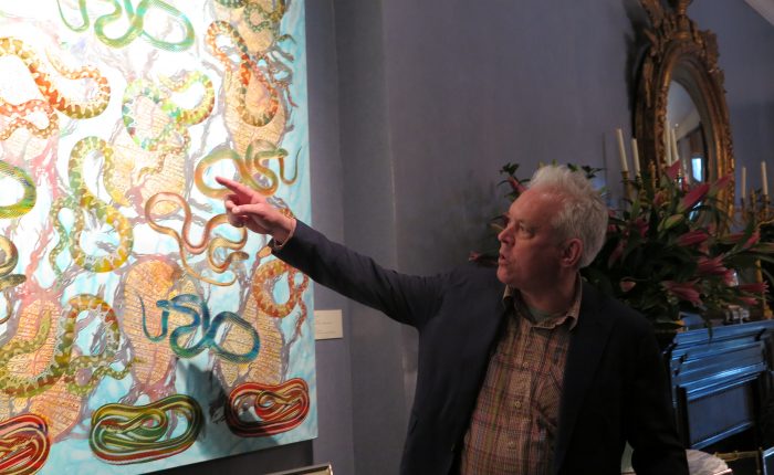 Philip Taaffe lectures in Madrid