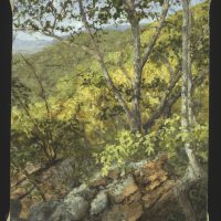 Glenn T Perry, Cacapon Valley, Looking North, Oil on linen, Unframed 11 5/8 x 9 5/8 in.  (29.5 x 24.4 cm); framed 18 x 16 x 2 1/8 in. (45.7 x 40.6 x 5.4 cm), Courtesy of the artist, Washington Grove, Maryland