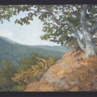 Glenn T Perry, Cacapon Valley Morning, Oil on panel, 10 3/16 x 16 5/8 in.  (25.9 x 42.2 cm) unframed; framed: 17 x 23 3/8 x 1 3/4 in. (43.2 x 59.4 x 4.4 cm), Courtesy of the artist, Washington Grove, Maryland