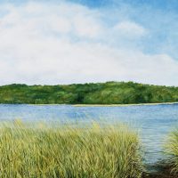 Anne T Rich, Navesink, Oil on canvas, 30 x 48 in.  (76.2 x 121.9 cm), Courtesy of the artist, Baltimore, Maryland
