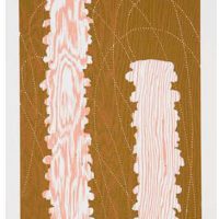 Marie Watt, Door, 2005, Woodblock print, Overall: 16 x 14in. (40.6 x 35.6cm),