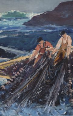 Hauling the Nets Off Straitsmouth