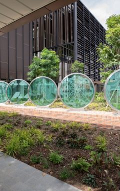 Voice Circles, from Vibrant Voices, Flowing Scapes