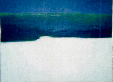 George Edwin Chaplin, Gray Day Greens, Oil on canvas, 54 x 72 in. (137.2 x 182.9 cm), Gift of the artist to the ART in Embassies Program, Washington, D.C.